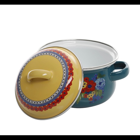 The Pioneer Woman Dazzling Dahlia Mini Dutch Ovens - Picture 11 of 12